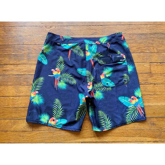RIPCURL Mirage Navy Tropical Floral Boardshorts sz 34 - Picture 6 of 11